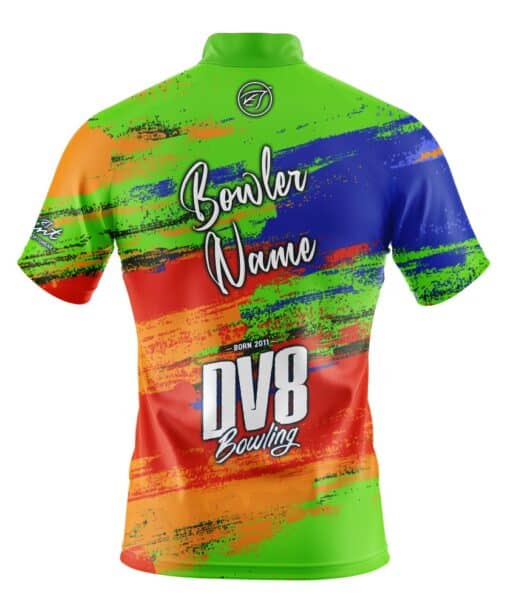 Brutal collision bowling jersey front
