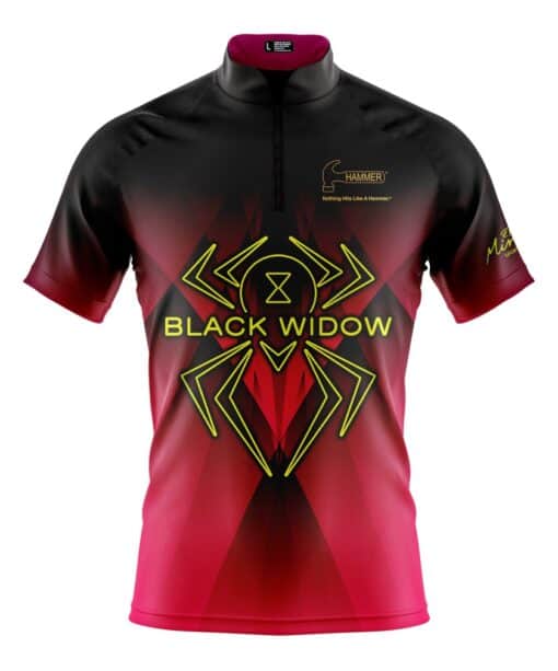hammer black widow 2.0 bowling jersey front