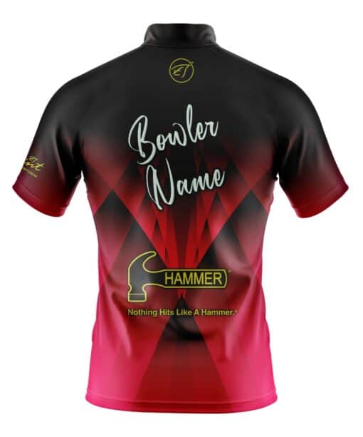 hammer black widow 2.0 bowling jersey back