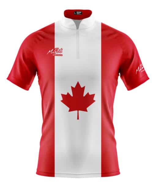 Canada bowling jersey front