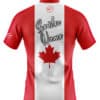Canada bowling jersey back