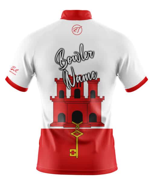 Gibraltar bowling jersey back