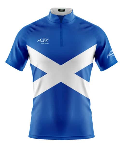 Scotland bowling jersey front