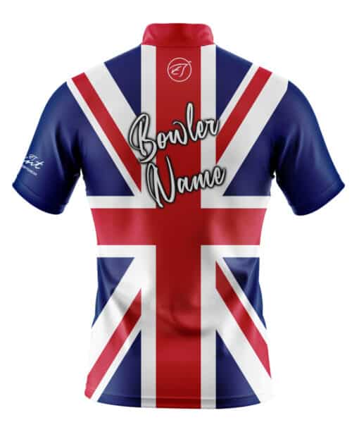 UK bowling jersey back