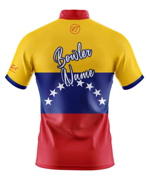 Venezuela bowling jersey back