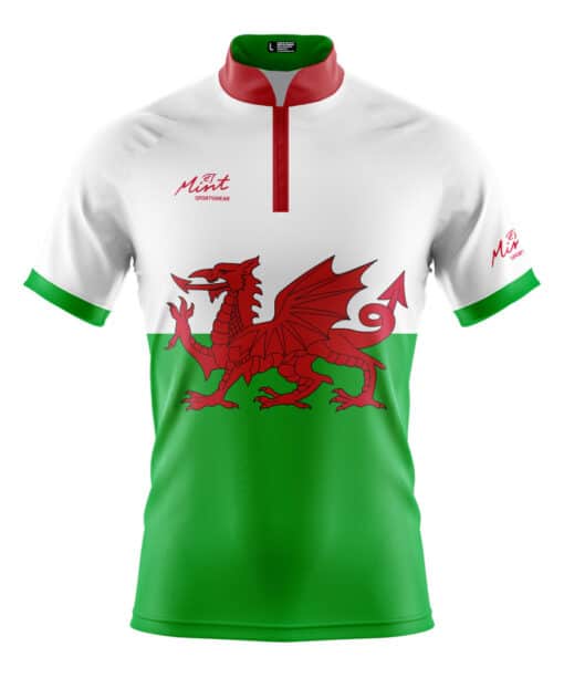 Wales bowling jersey front